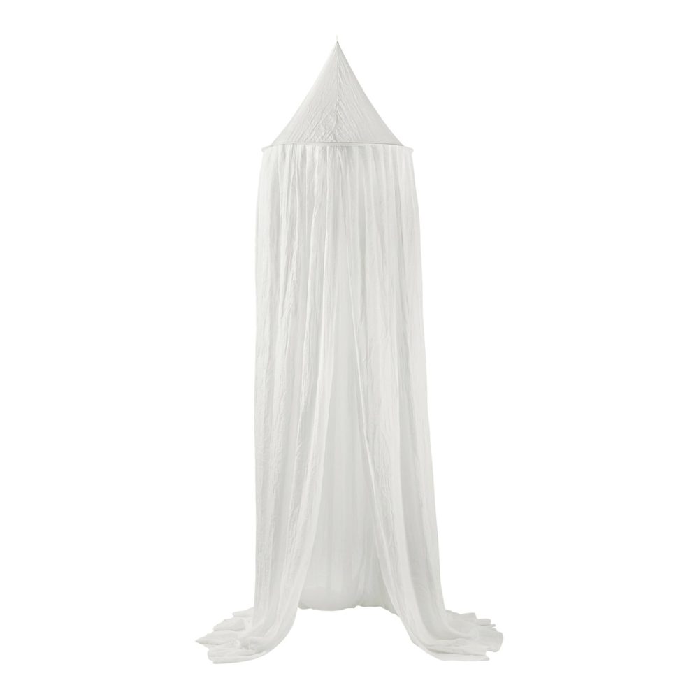 ciel de lit + tapis de jeux – 230×120 – blanc