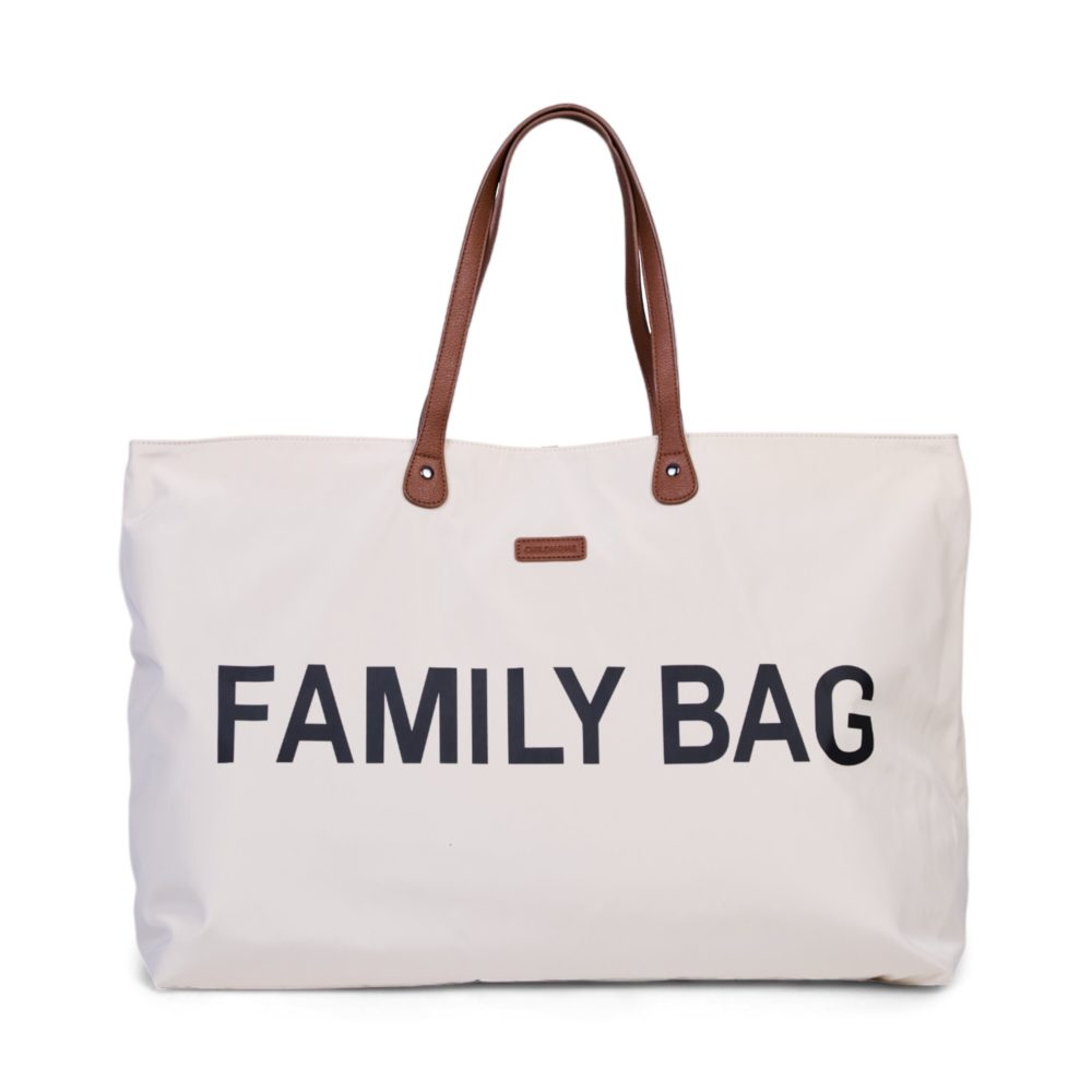 Family Bag – sac à langer – ecru/noir