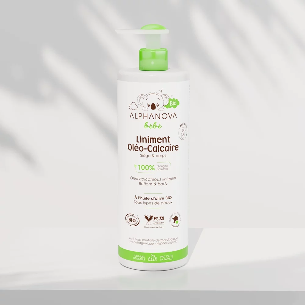 Liniment Oléo-Calcaire BIO – 3 Formats : 200 ML – 400 ML – 900 ML