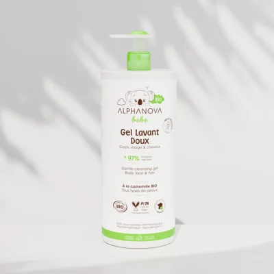 Gel Lavant Doux 3 Formats : 200 ML – 400 ML – 1 L