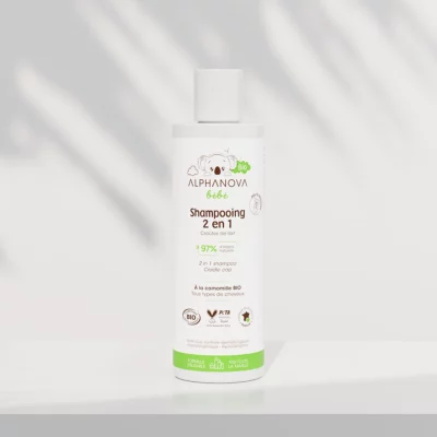 Shampooing bébé bio 2 en 1 - 200 ML
