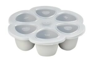 Multiportions silicone 6 x 150 ml - gris clair