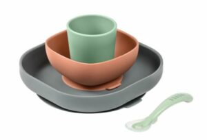 Coffret repas silicone 4 pièces