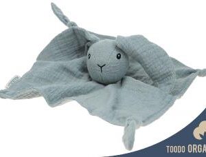 Doudou lapin Bleu, gris